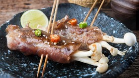 Resep Praktis Buka Puasa: Beef Enoki Roll