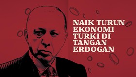 INFOGRAFIS: Naik Turun Ekonomi Turki di Tangan Erdogan