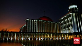 Malam Takbiran, Masjid Istiqlal Gelar Takbir Nasional