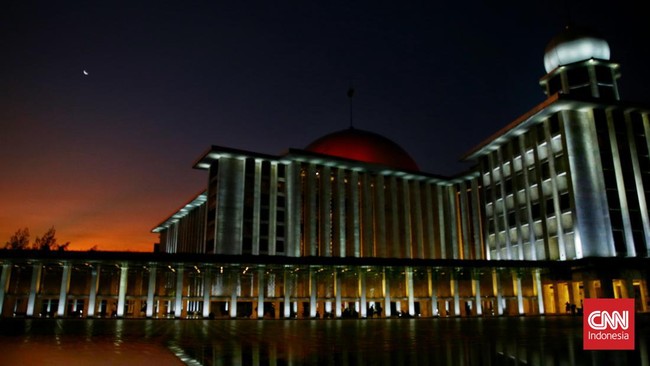Masjid Istiqlal, Jakarta Pusat, akan menggelar acara takbir nasional pada Minggu (1/5) malam.