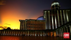 Istiqlal Gelar Salat Tarawih dengan Kapasitas Penuh di Ramadan 1444 H