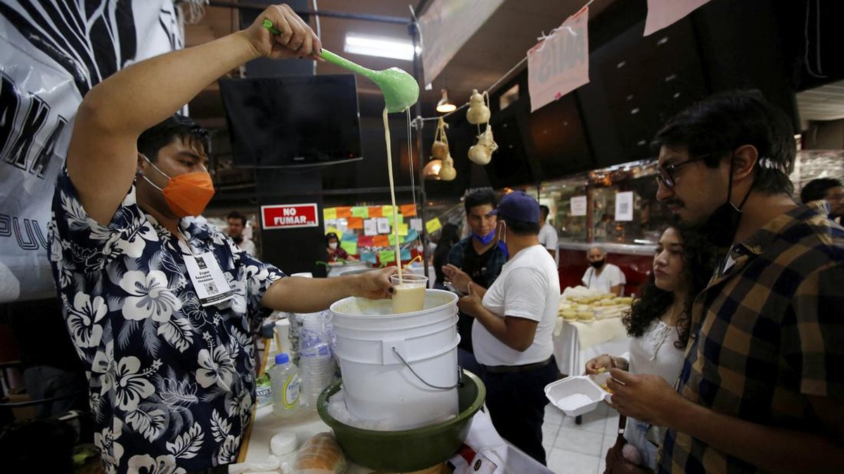 FOTO: Pulque, Koktail 'Jadul' dari Peradaban Aztec