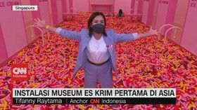 VIDEO: Instalasi Museum Es Krim Pertama di Asia