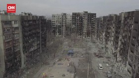 VIDEO: Pemandangan Kehancuran Kota Mariupol Dan Kharkiv dari Udara