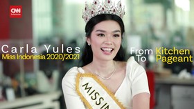VIDEO: Ngobrol Bareng Miss Indonesia Carla Yules: Mimpi dan Mahkota