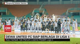 VIDEO: Dewa United FC Siap Berlaga di Liga 1