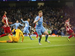 Gol Tunggal De Bruyne Menangkan Man City atas Atletico Madrid