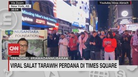 VIDEO: Tanggapan Shamsi Ali tentang Salat Tarawih di Times Square