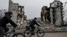 Putin Ngamuk, Taman Bermain di Kyiv Ukraina Ikut Hancur Dirudal Rusia
