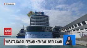 VIDEO: Wisata Kapal Pesiar Kembali Berlayar