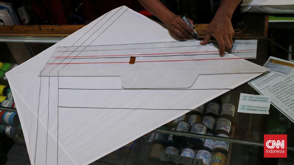 FOTO: Cuan Layangan Tarung Klasik yang Tak Lekang Oleh Waktu