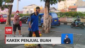 VIDEO: Perjuangan Kakek Penjual Buah Keliling