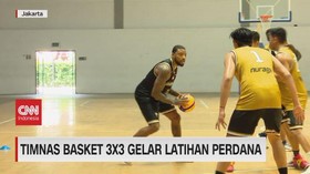 VIDEO: Timnas Basket 3x3 gelar Latihan Perdana