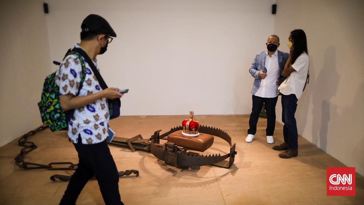 FOTO: Menikmati Karya Seni di Art Jakarta Garden 2022