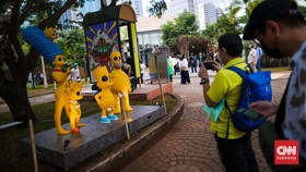 FOTO: Menikmati Karya Seni di Art Jakarta Garden 2022