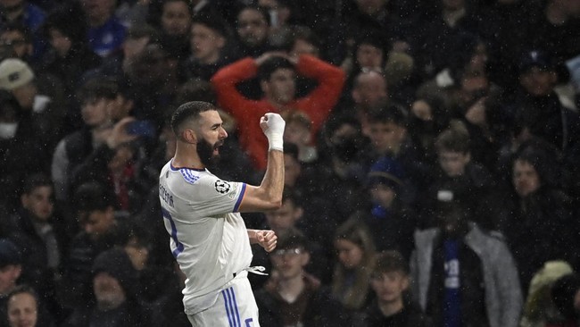 Jelang laga Real Madrid vs Chelsea, Karim Benzema mendapat dua suara dalam pemilihan presiden di Prancis.