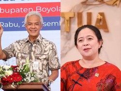 Survei Dukungan Pemilih PDIP Versi SMRC: Ganjar 34,2%, Puan 1,9%