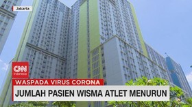 VIDEO: Jumlah Pasien Wisma Atlet Menurun