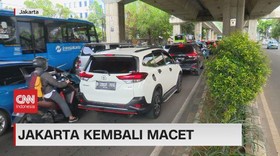 VIDEO: Jakarta Kembali Macet
