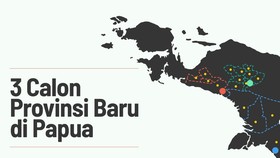 INFOGRAFIS: 3 Calon Provinsi Baru di Papua