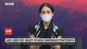 VIDEO: Jadi Jubir G20, Maudy Ayunda Sampaikan Strateginya