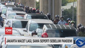 VIDEO: Jakarta Macet Lagi, Sama Seperti Sebelum Pandemi