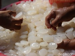 BPOM Temukan Kolang-kaling Mengandung Formalin di Pasar Pandeglang