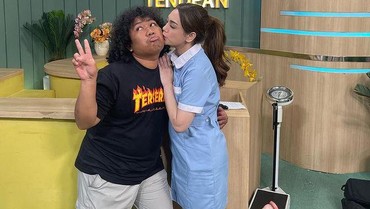 img-title Momen Kemesraan bareng Celine Evangelista, Marshel: Tampan Bukan Utama