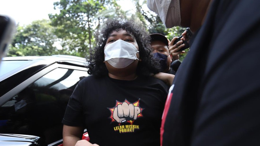 Marshel Widianto Marshel Widianto datangi Polda Metro Jaya.