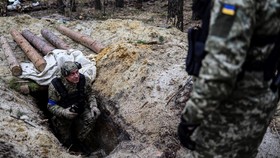 FOTO: Sisa Jejak Pasukan Rusia usai Angkat Kaki dari Kyiv