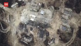 VIDEO: Penampakan Parit Buatan Pasukan Rusia di Chernobyl