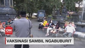 VIDEO: Vaksinasi Sambil Ngabuburit