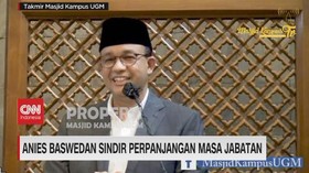 VIDEO: Anies Baswedan Sindir Perpanjangan Masa Jabatan