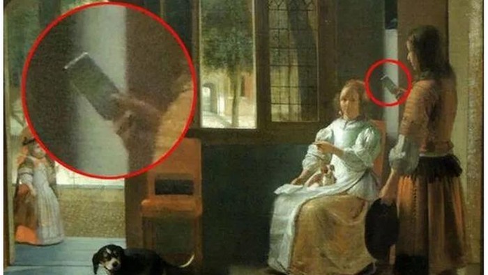 9 Potret Ini Dianggap Bukti Adanya Mesin Waktu, dari Ponsel sampai Mumi Pakai Sepatu Adidas!