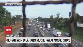 VIDEO: Gibran: ASN Dilarang Mudik Pakai Mobil Dinas