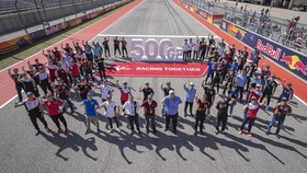 FOTO: Comeback Marquez Tanda 500 Balapan MotoGP