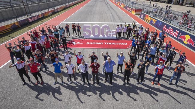FOTO Comeback Marquez Tanda 500 Balapan MotoGP Passiontoprofit