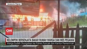 VIDEO: Kelompok Bersenjata Terus Melakukan Teror 16 Rumah Dibakar