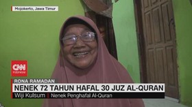 VIDEO: Nenek 72 Tahun Hafal 30 Juz Al-Quran