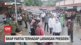 VIDEO: Sikap Partai terhadap Larangan Presiden