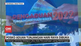 VIDEO: Posko Aduan Tunjangan Hari Raya dibuka