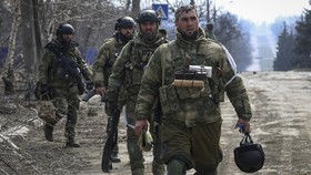 FOTO: Penampakan Tentara Chechen Bertempur Bela Rusia di Ukraina