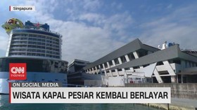 VIDEO: Wisata Kapal Pesiar Kembali Berlayar