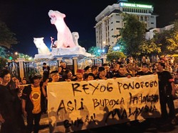 Ratusan Seniman Turun ke Jalan, Minta Reog Masuk UNESCO
