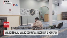 VIDEO: Masjid Istiqlal: Masjid Komunitas Indonesia di Houston