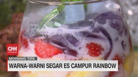VIDEO: Warna-Warni Segar Es Campur Rainbow