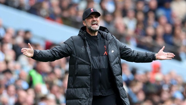 Jurgen Klopp memberi wejangan penting kepada pemain Liverpool sehingga bisa mencetak gol balasan ke gawang Manchester City.