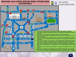 Lokasi Demo BEM SI Pindah ke DPR, Lalin di Sekitar Istana Tetap Dialihkan