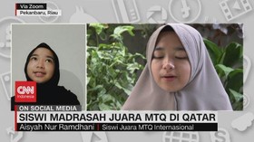 VIDEO: Siswi Madrasah Juara Mtq di Qatar