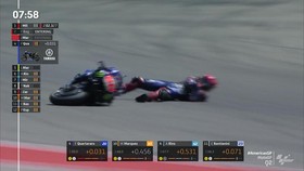 VIDEO: Detik-detik Quartararo Jatuh di Kualifikasi MotoGP Amerika